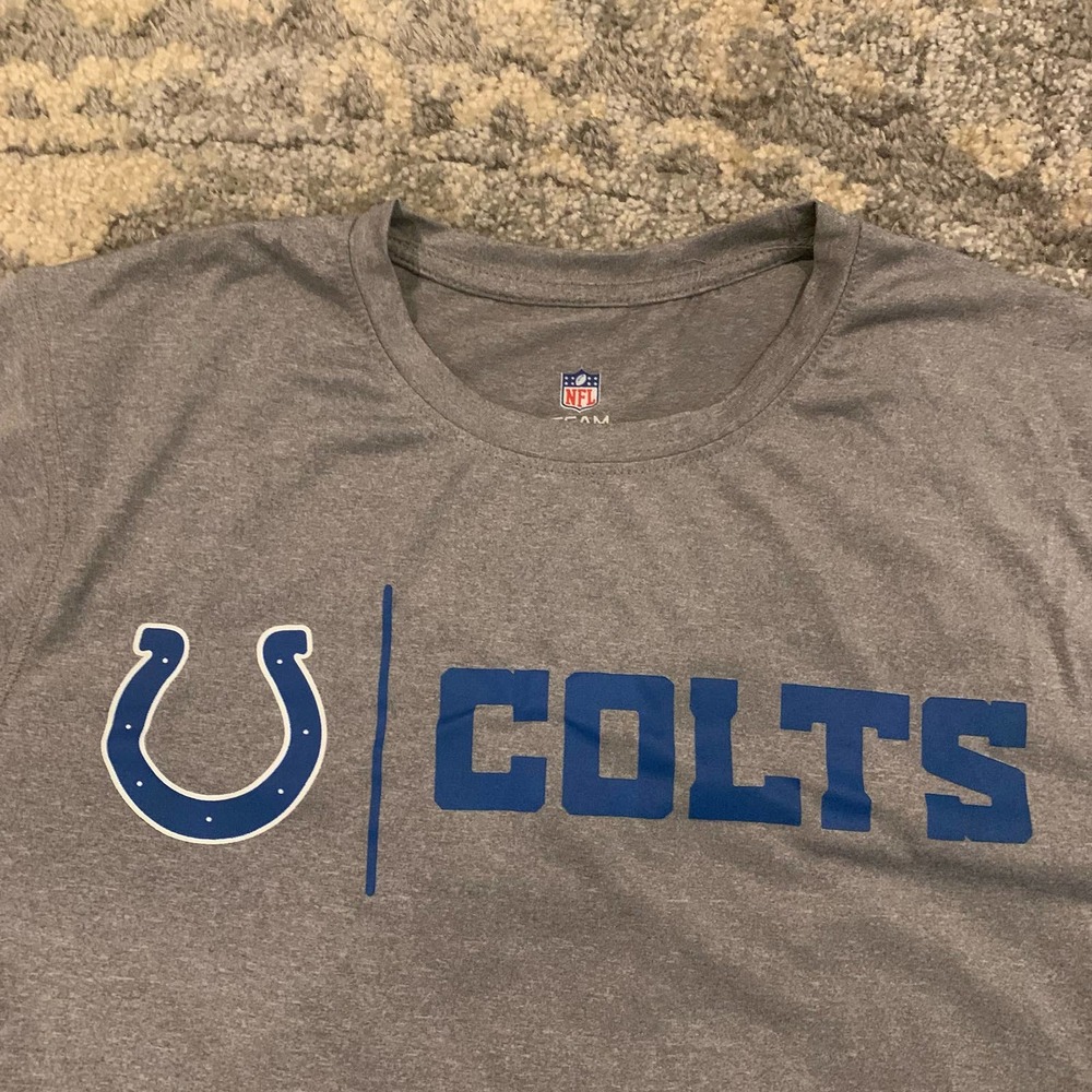 Indianapolis Colts New Era x NFL Team Apparel Performance Shirt Men’s Size Large - Picture 3 of 6